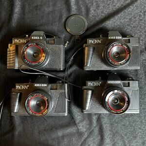 MEIKAI Lot Of 4 Cameras 3 X 4353 SSN & 1 X 4353-0 Not Tested